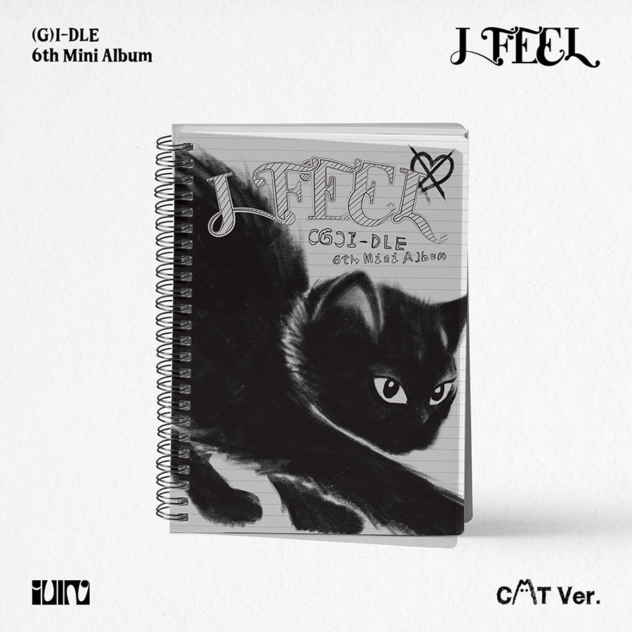 (여자)아이들 ((G)I-DLE) - 미니 6집 앨범 [I feel] (Cat Ver.)