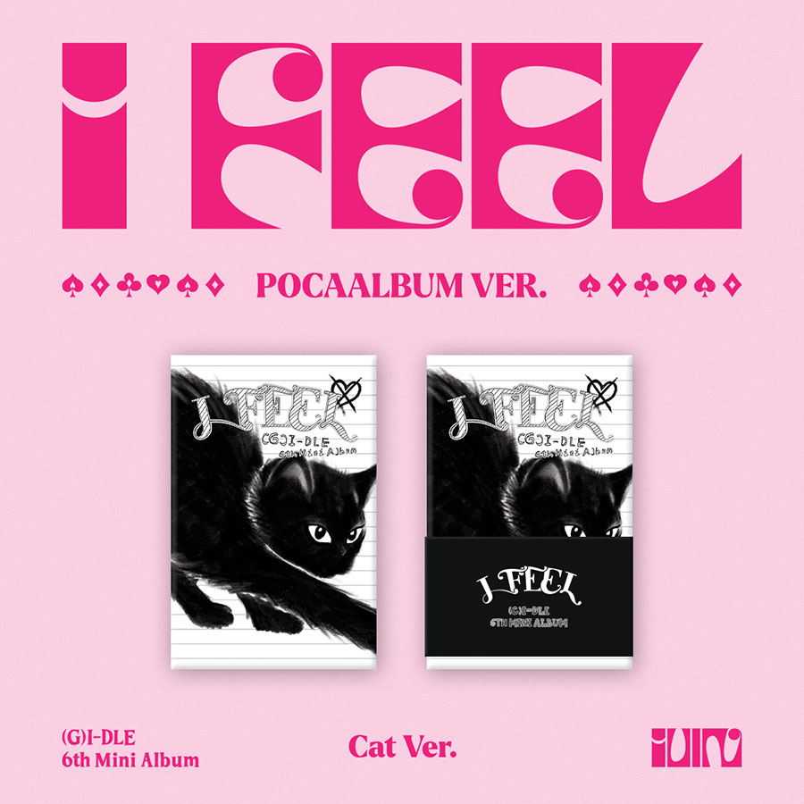 (PocaAlbum) (여자)아이들 ((G)I-DLE) - 미니 6집 앨범 [I feel] (Cat Ver.)