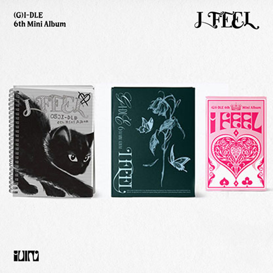 (여자)아이들 ((G)I-DLE) - 미니 6집 앨범 [I feel] (3종세트)