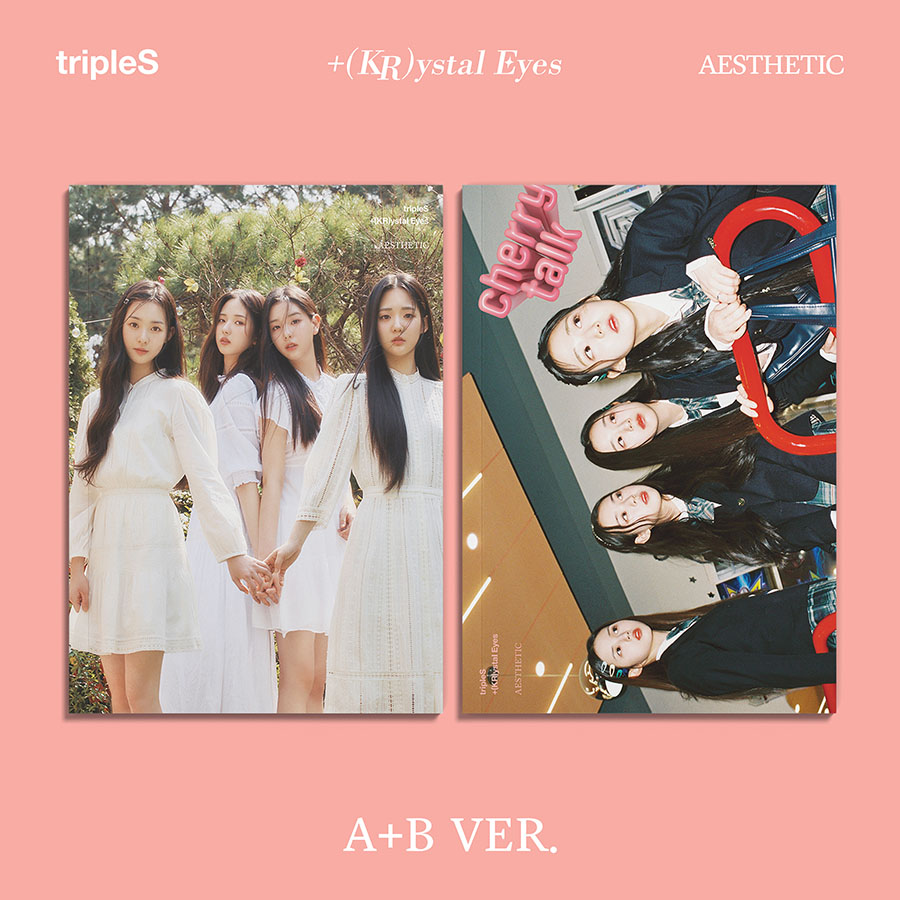 트리플에스 (tripleS) - 미니 앨범 [+(KR)ystal Eyes - AESTHETIC] (2종세트)