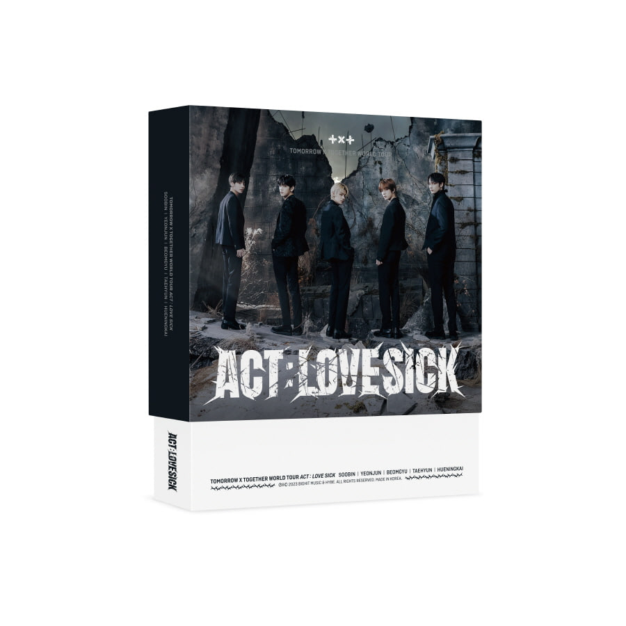 (DVD/ 특전) TXT - TOMORROW X TOGETHER WORLD TOUR [ACT LOVE SICK] IN SEOUL