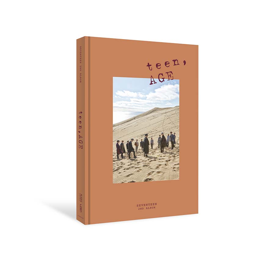 세븐틴 (SEVENTEEN) - 정규 2집 앨범 [TEEN, AGE] (ORANGE Ver.) (재발매)
