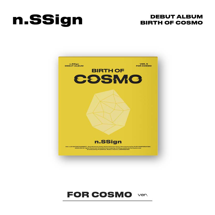 (FOR COSMO Ver.) n.SSign (엔싸인) - DEBUT ALBUM [BIRTH OF COSMO]