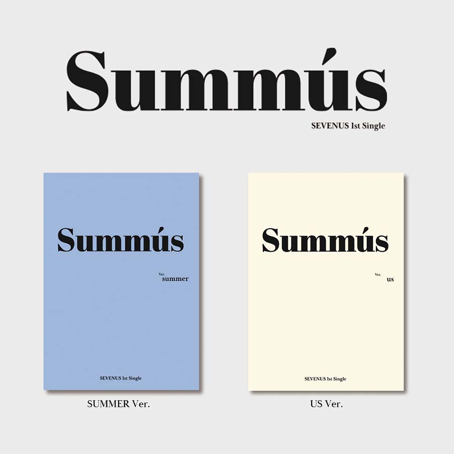 세븐어스 (SEVENUS) - 1st Single ALBUM [SUMMUS] (랜덤1종)