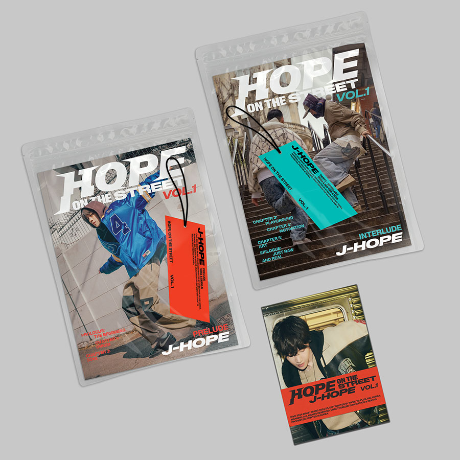 (3종세트/일반반2종+위버스반1종) 제이홉 (j-hope) - 스페셜 앨범 HOPE ON THE STREET VOL.1