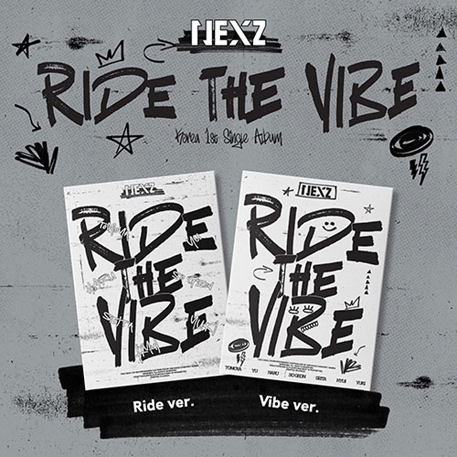(일반반) NEXZ (넥스지) - Ride the Vibe (Korea 1st Single Album) (2종세트)