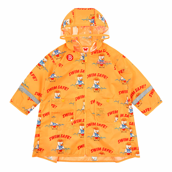 キッズアウター [BEBE DE PINO] All over honey bear summer windbreaker BEBE DE PINO] All over honey bear summer windbreaker 正規品