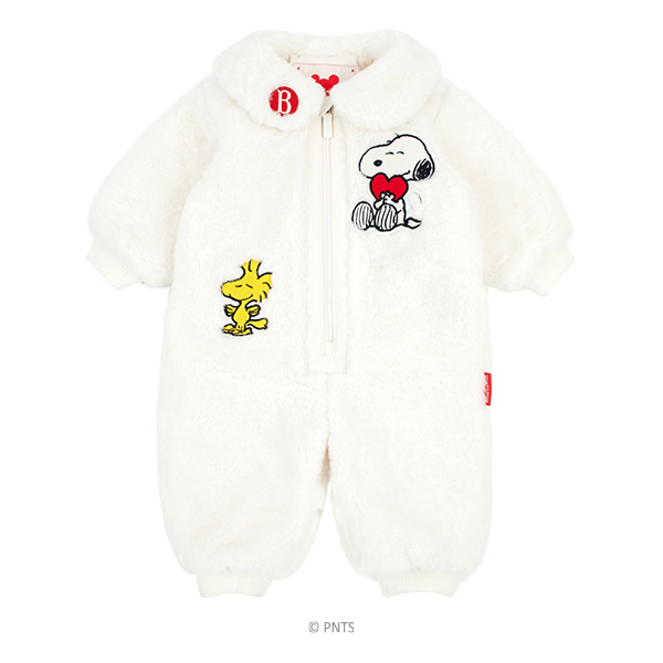 BEBEDEPINO/べべドピノ　韓国子供服　クマ刺繍　ジョガーデニム　90cm BEBE DE PINO] All over play bear baby long sleeve tee 正規品 韓国