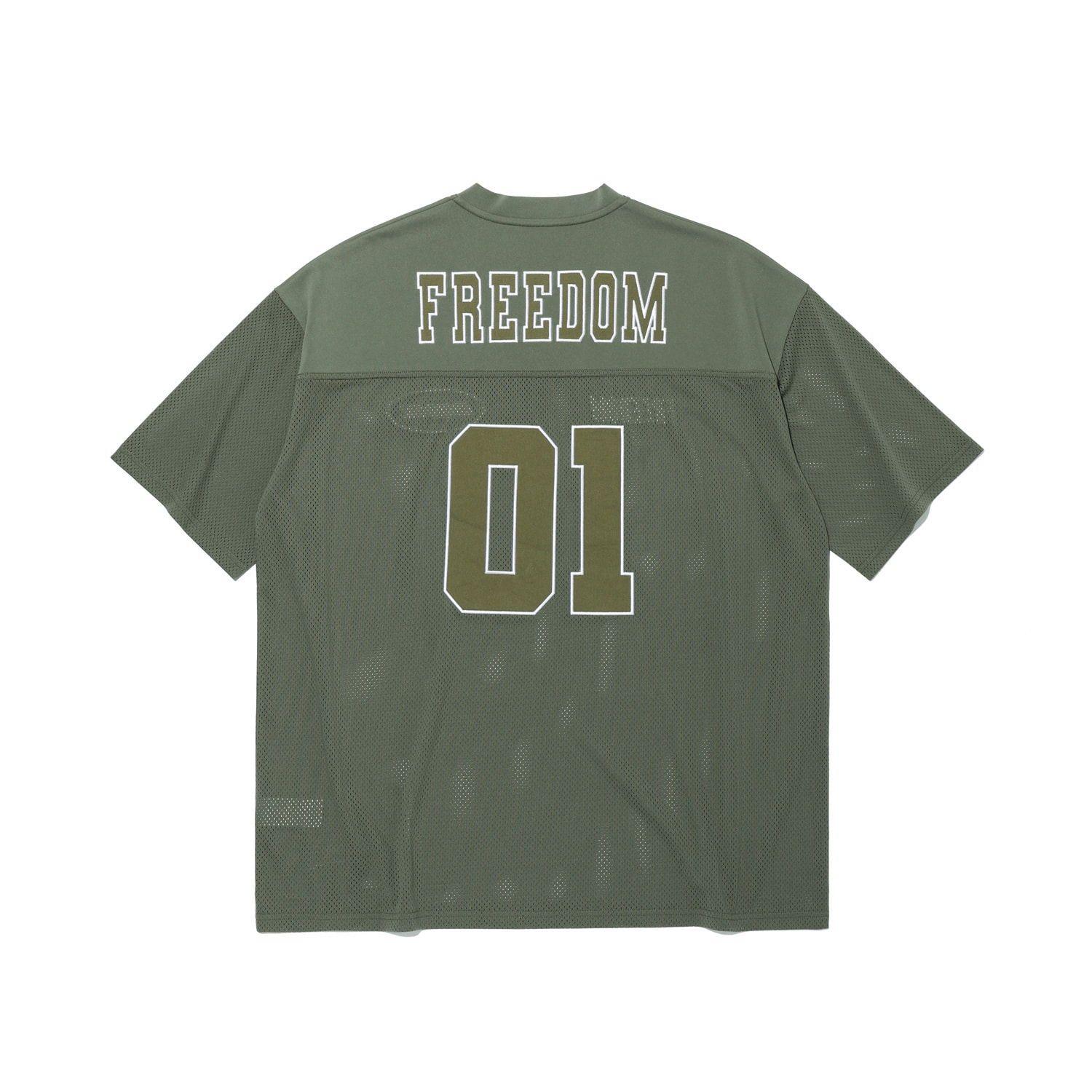 Freedom　Mesh Rugby Jersey_2color FREEDOM Mesh Rugby Jersey (Black) - FREEDOM WORLDWIDE