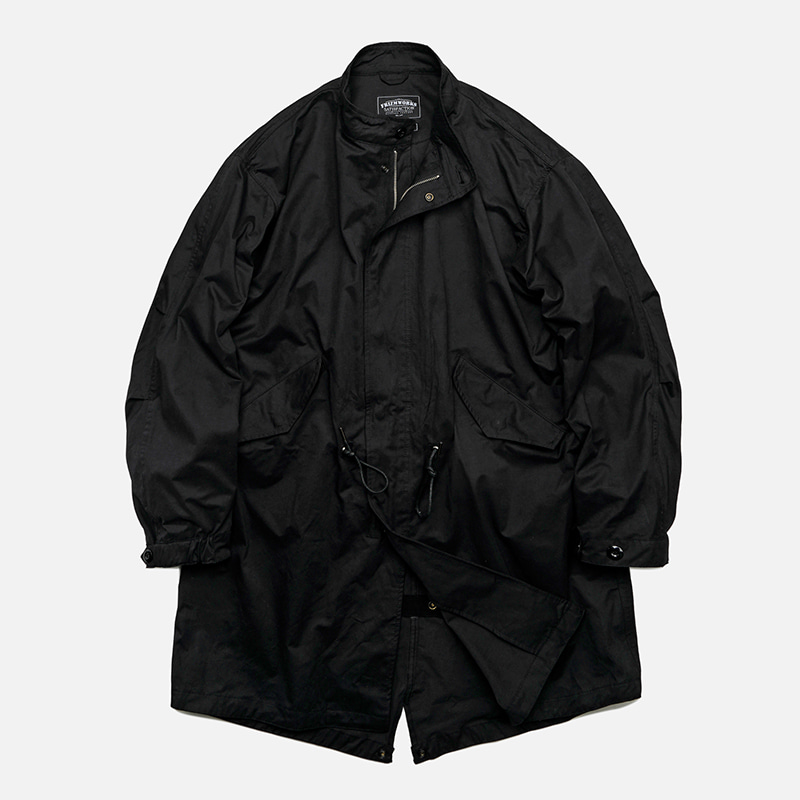 Flavor M65 fishtail jacket _ black