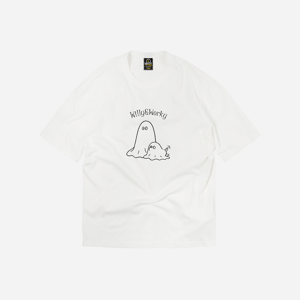 Ghost w&amp;w tee _ white