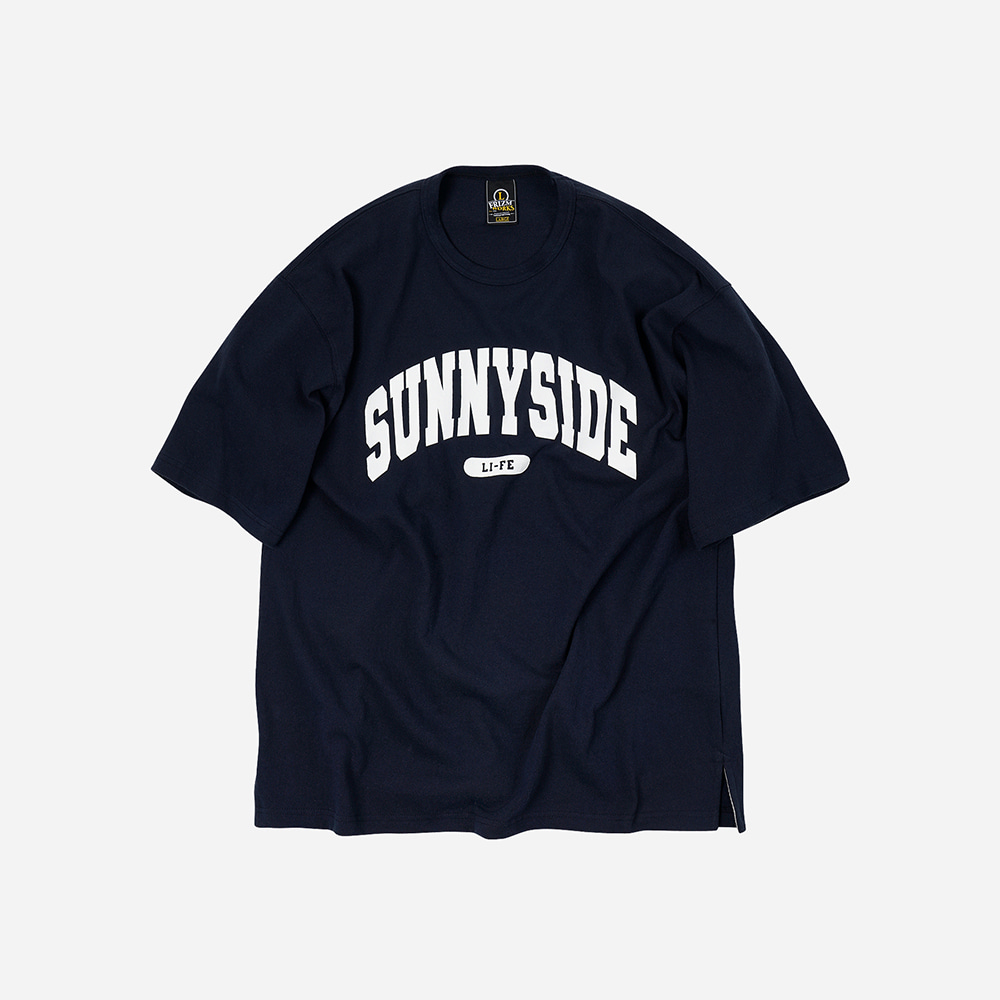 Sunnyside logo tee _ navy