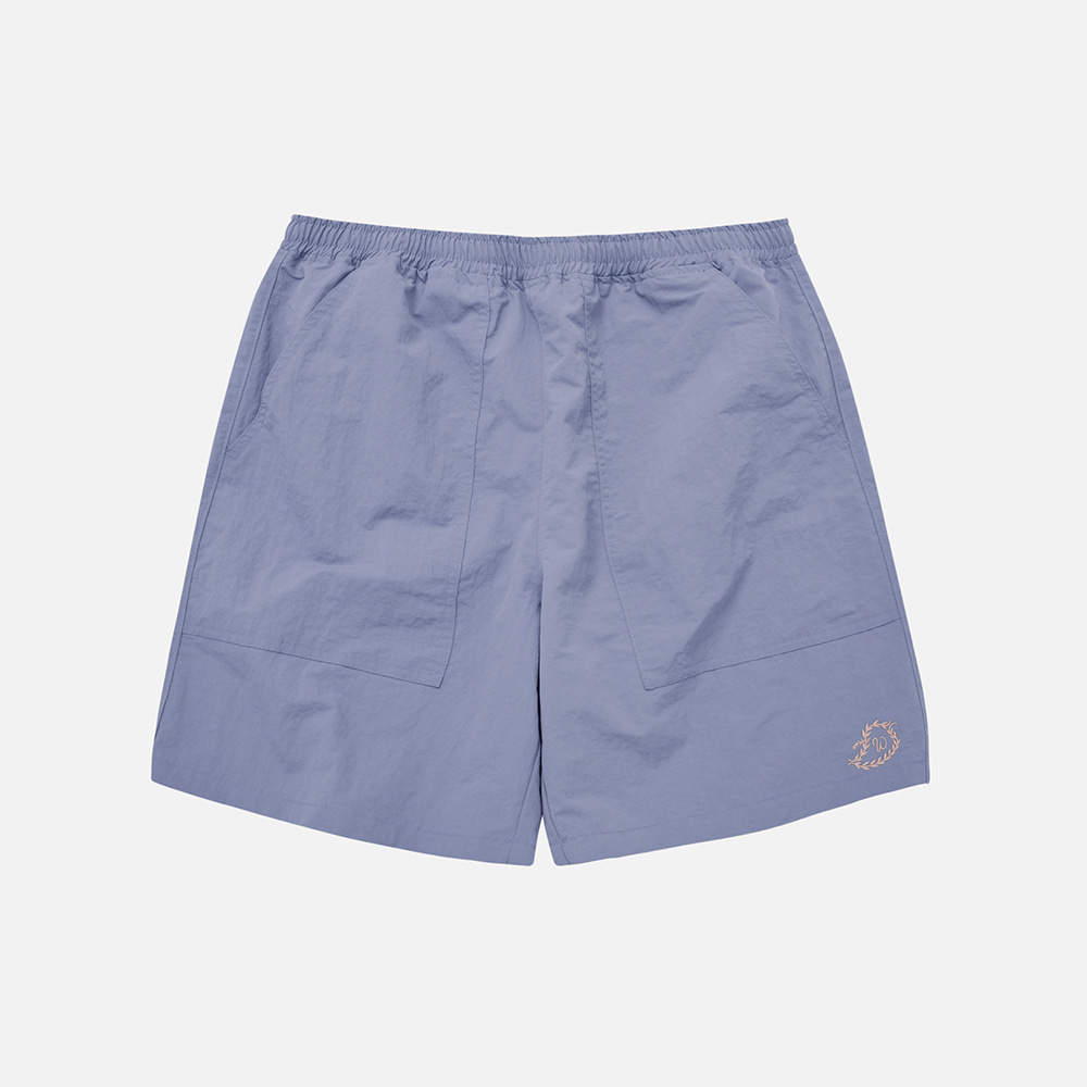 Nylon summer shorts _ blue