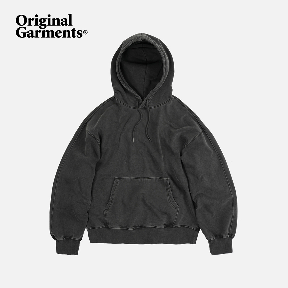 OG pigment dyeing hoody 002 _ charcoal