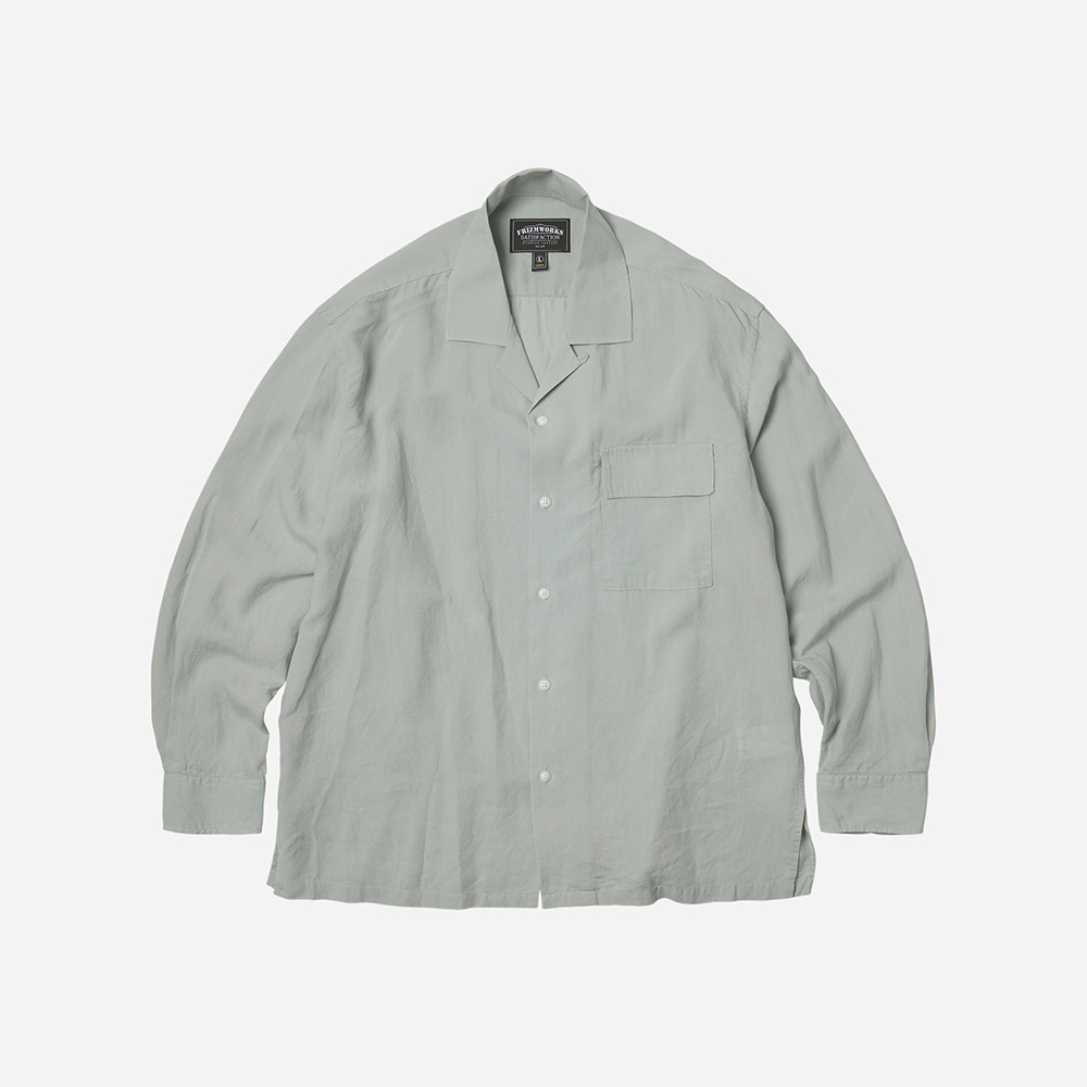 Tencel cozy shirt _ light khaki