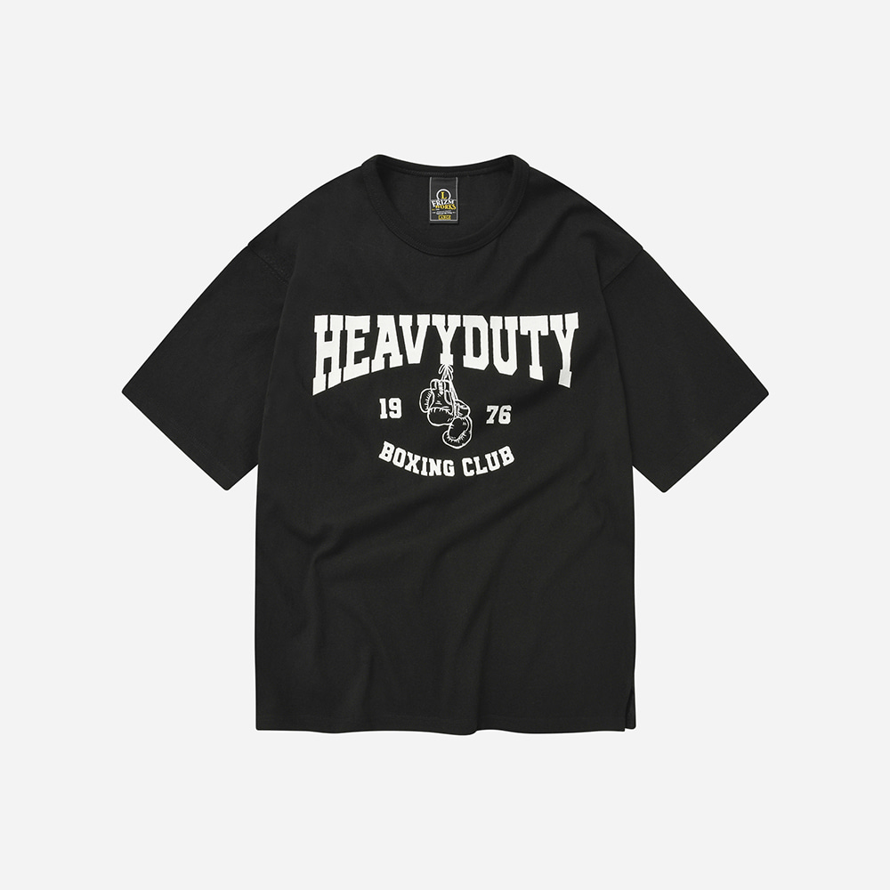 Heavyduty boxing club tee _ black