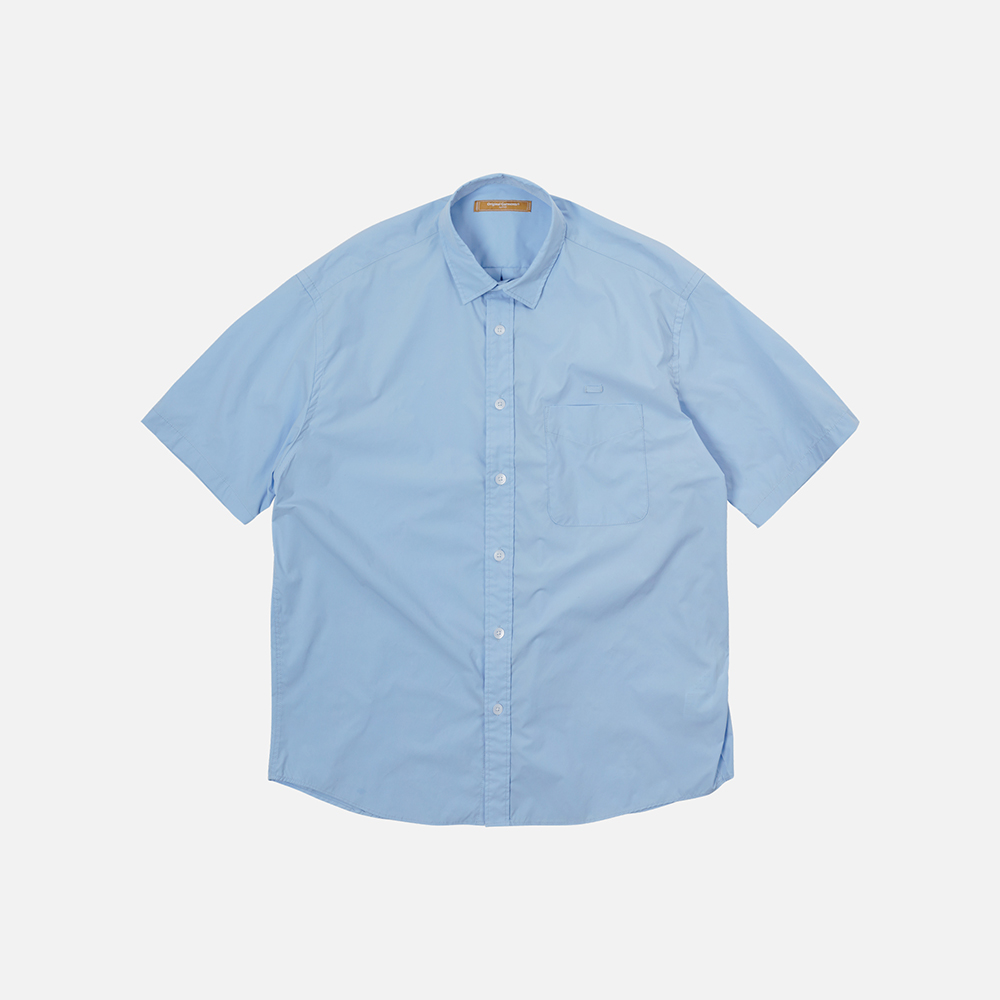 OG Poplin oversized shirt _ blue