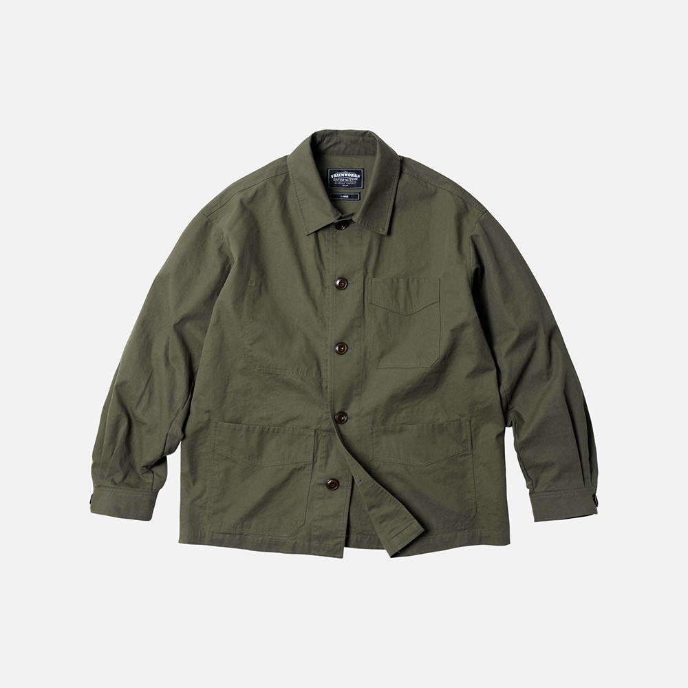 French work jacket 002 _ olive