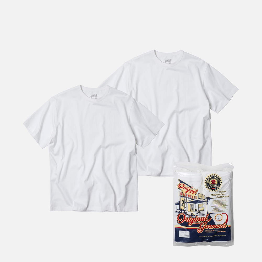 OG Athletic t-shirt 2pack _ white + white