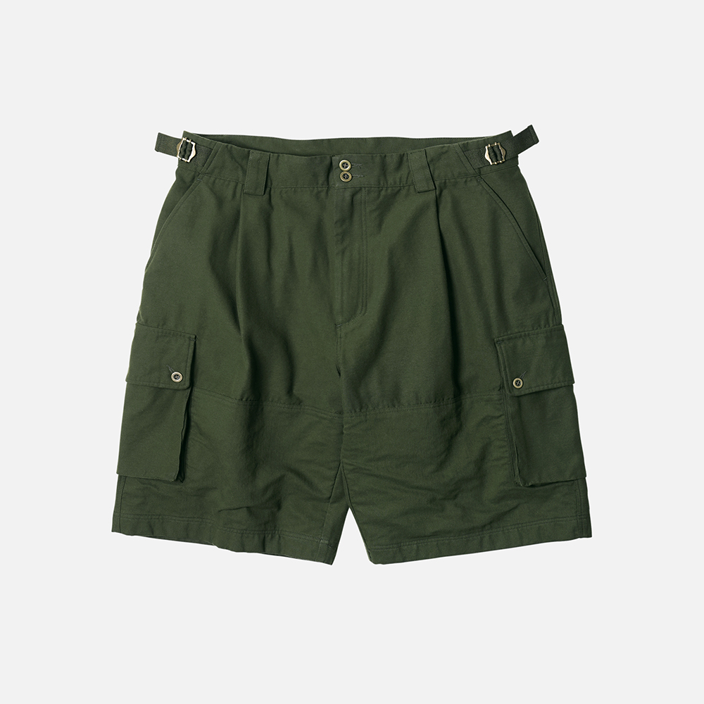 French army bermuda pants _ olive