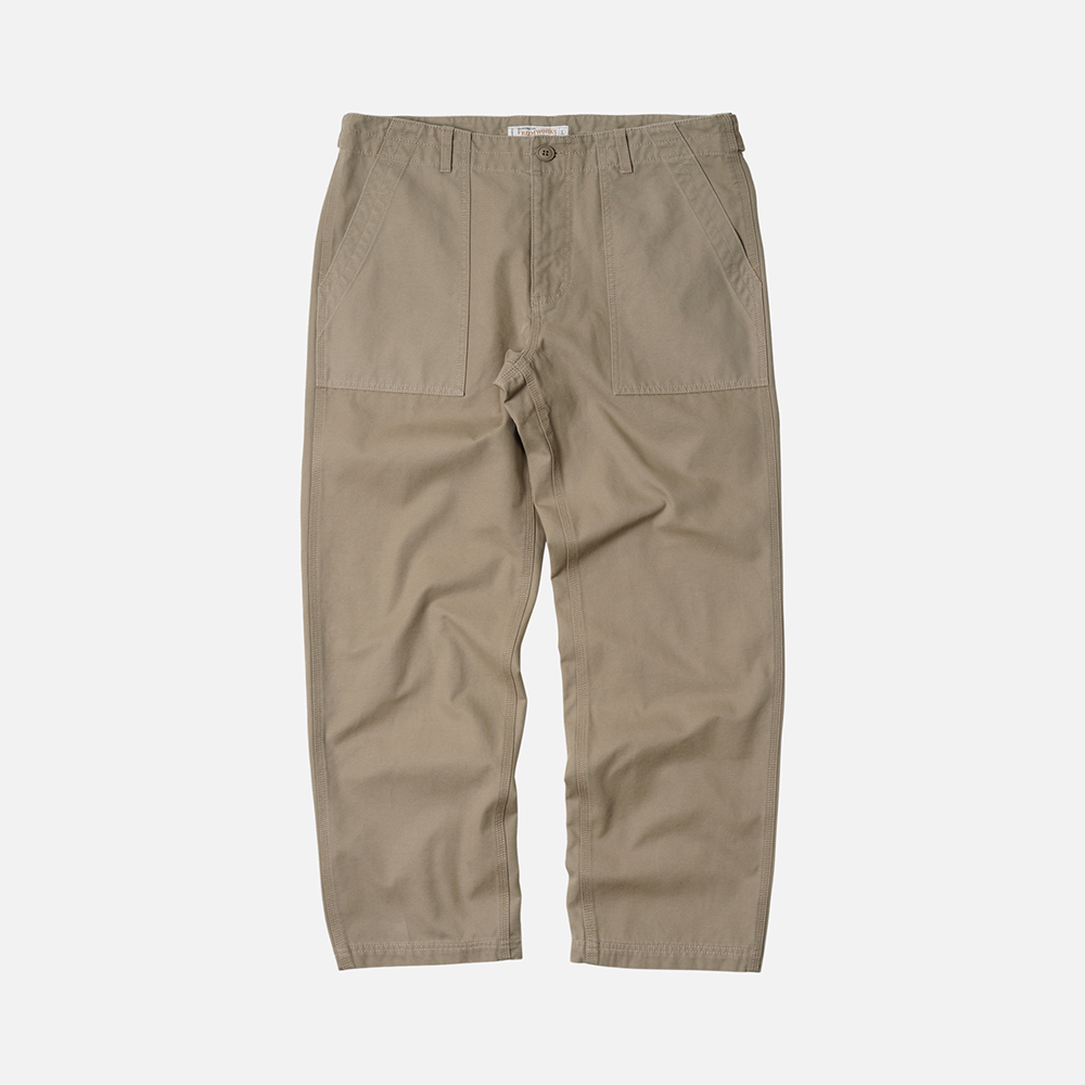 Jungle cloth fatigue pants _ khaki beige