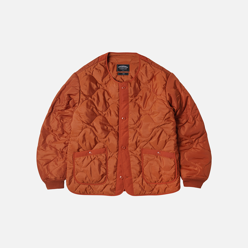 M1965 Field liner jacket 005 _ orange