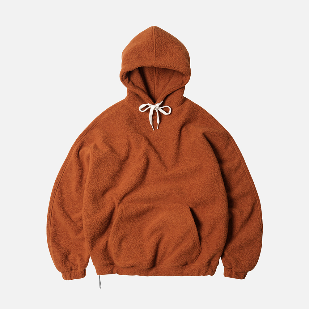 Grizzly pullover hoody _ brick