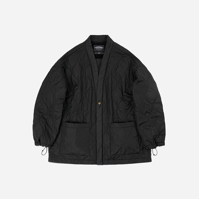 Quilted durumagi jacket _ black