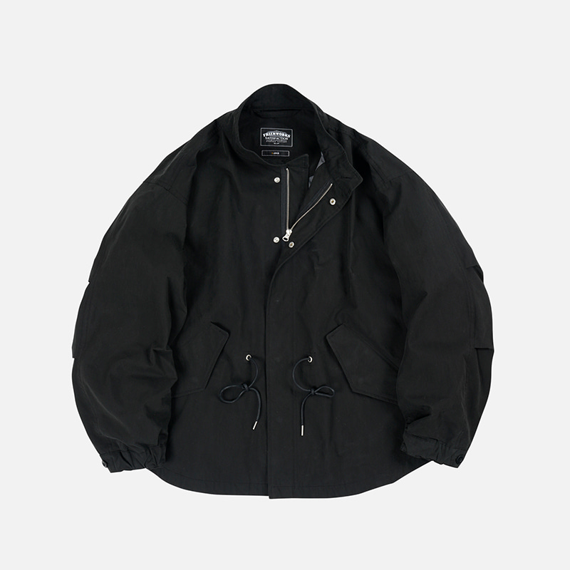 Oscar fishtail jacket _ black