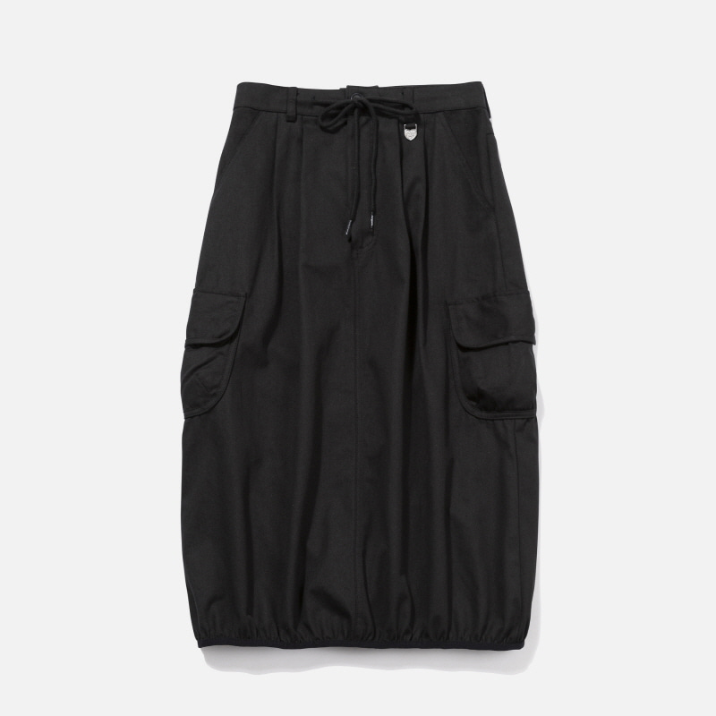[Targetto X FrizmWORKS] Balloon pocket skirt _ black