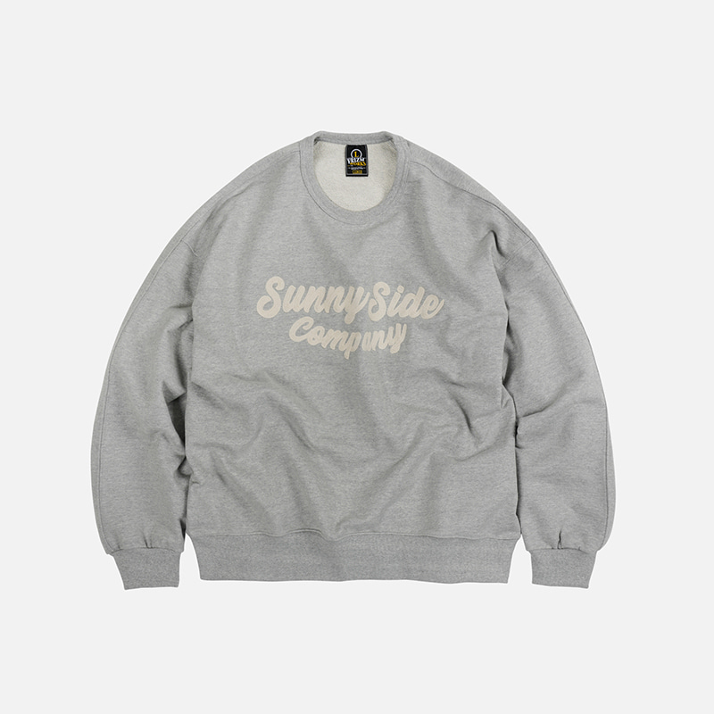Sunny side sweatshirt _  melange gray