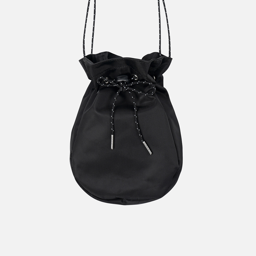 Bokjori string bag _ nylon black