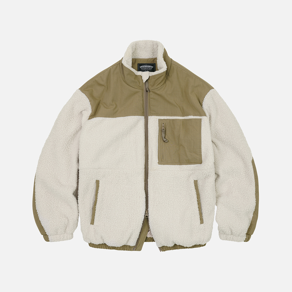 Grizzly warm up jacket _ ivory