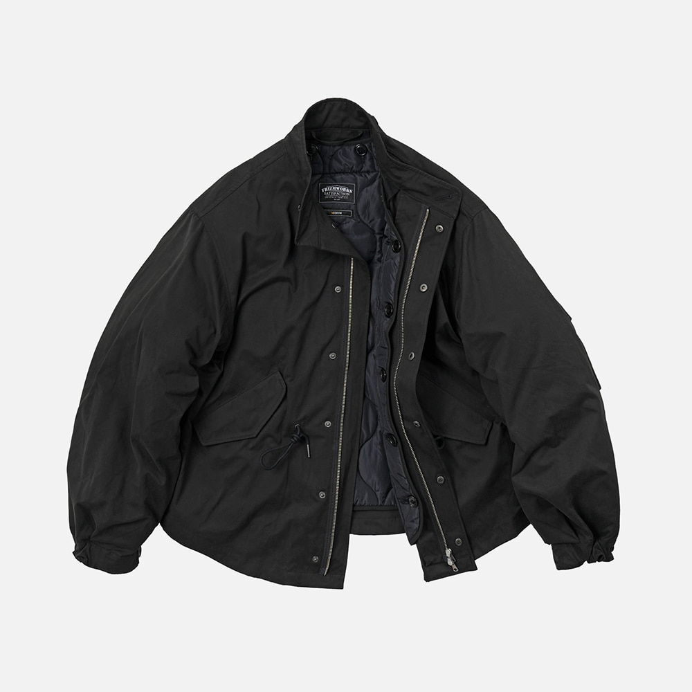Oscar fishtail jacket 002 _ black