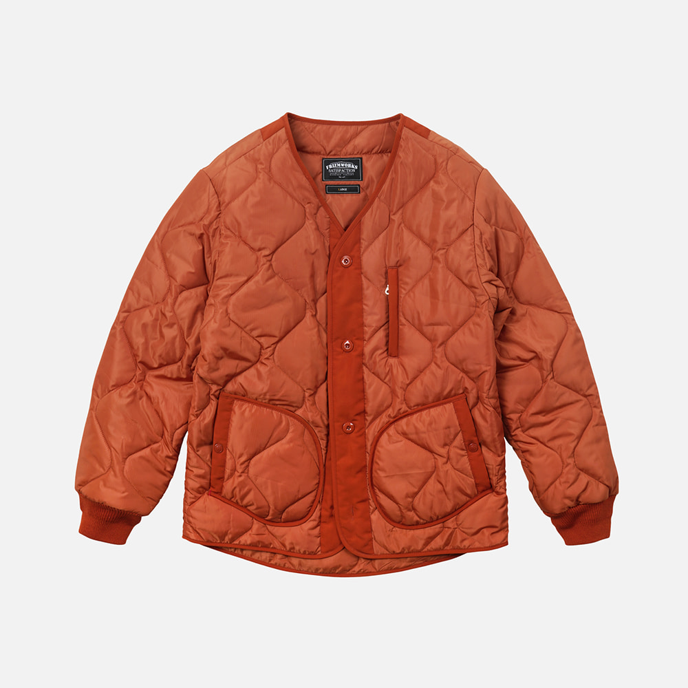 M65 field liner jacket 003 _ orange