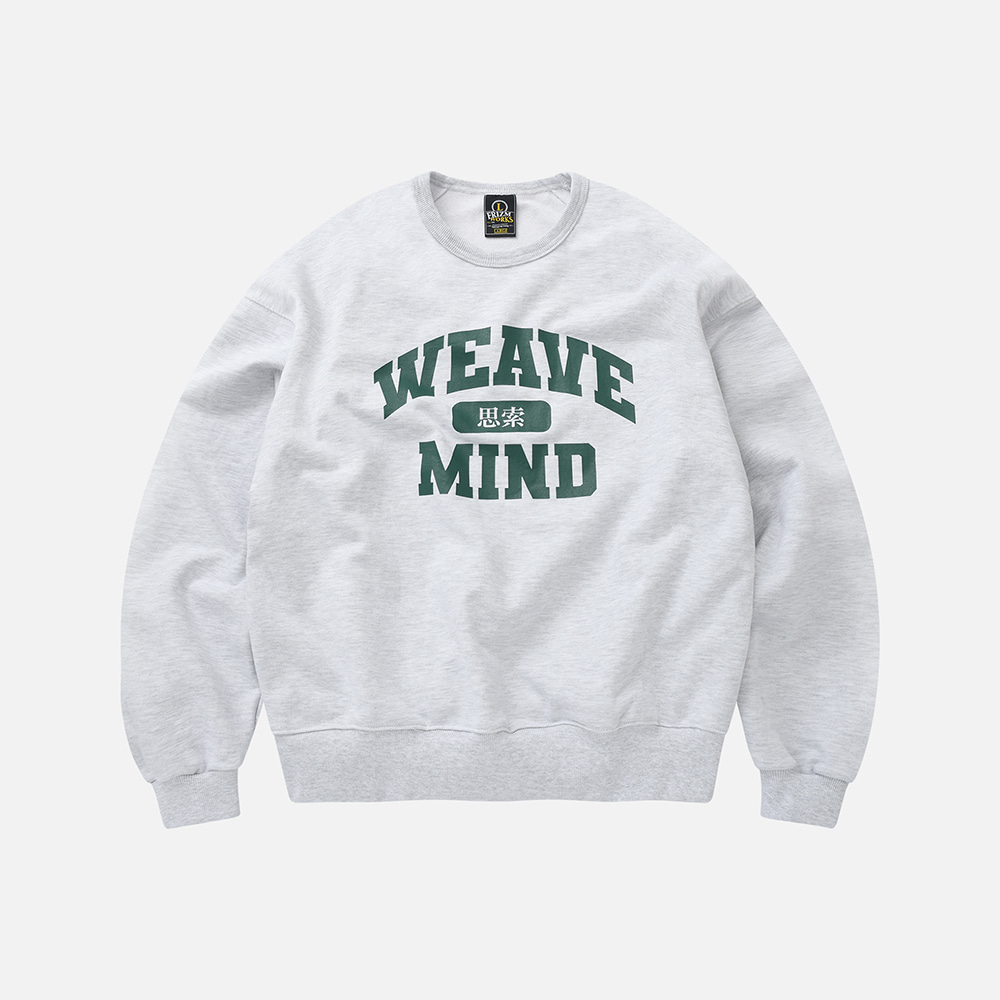 Weave a mind sweatshirt _ oatmeal