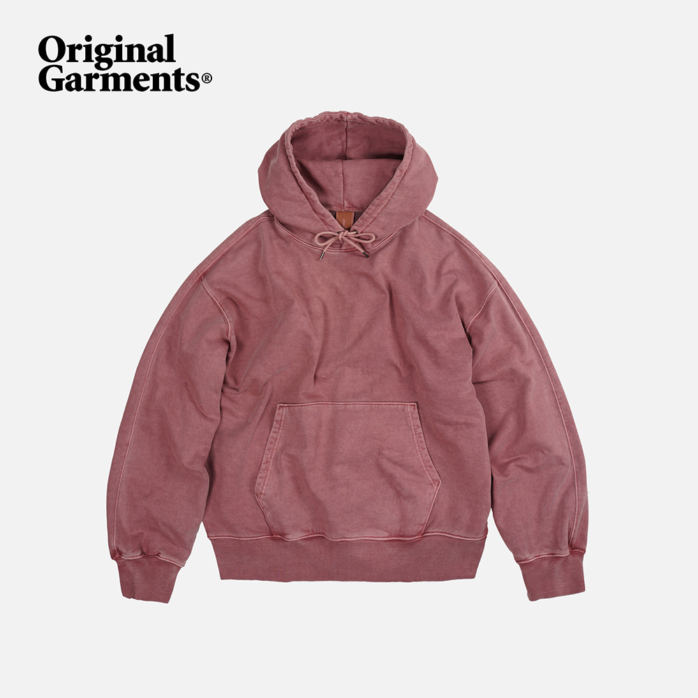 OG pigment dyeing hoody 002 _ pink