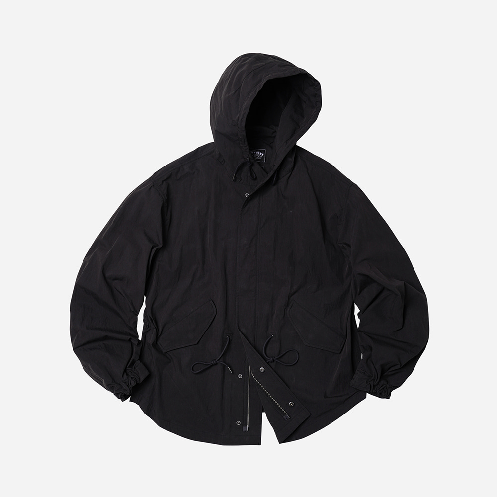 Nyco hooded oscar jacket _ black