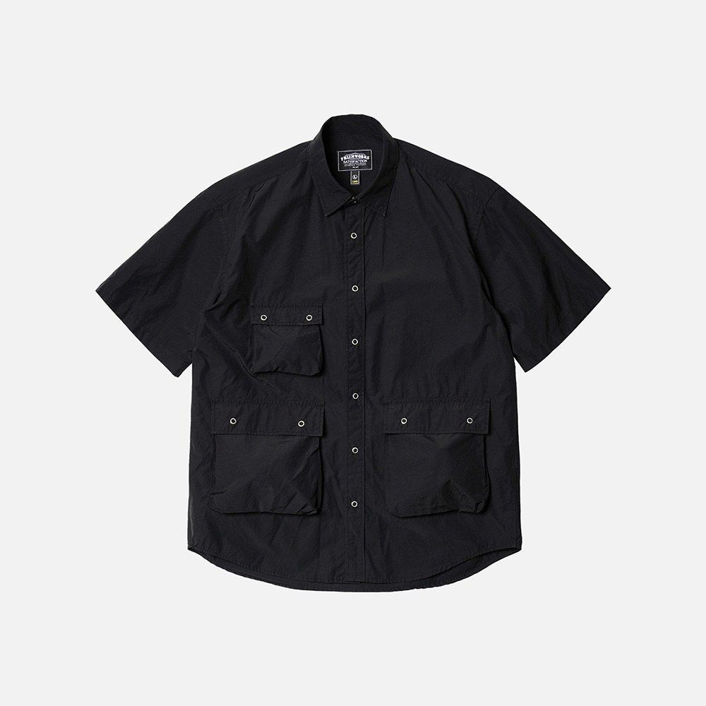 NC 3 pocket half shirt _ black
