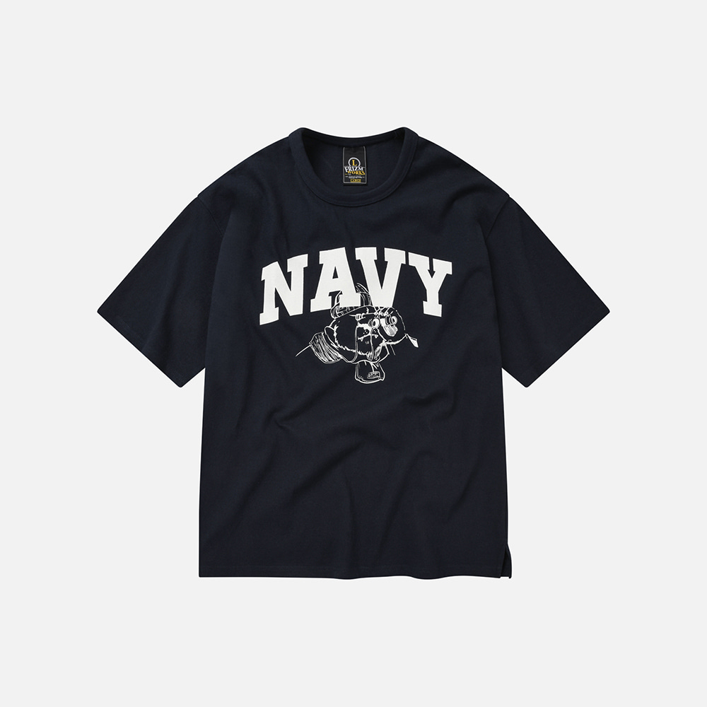 Grizzly navy tee _ navy