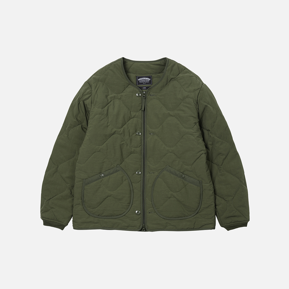 M1965 Field liner jacket 004 _ olive