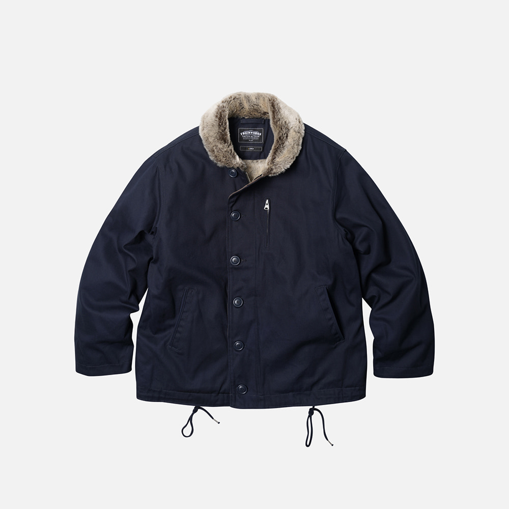Edgar N-1 Deck jacket _ navy