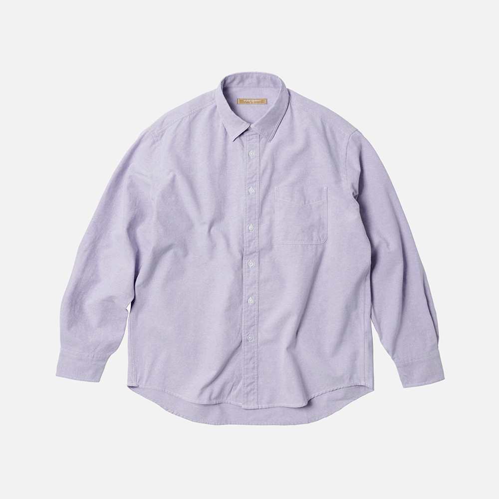OG Oxford oversized shirt _ purple