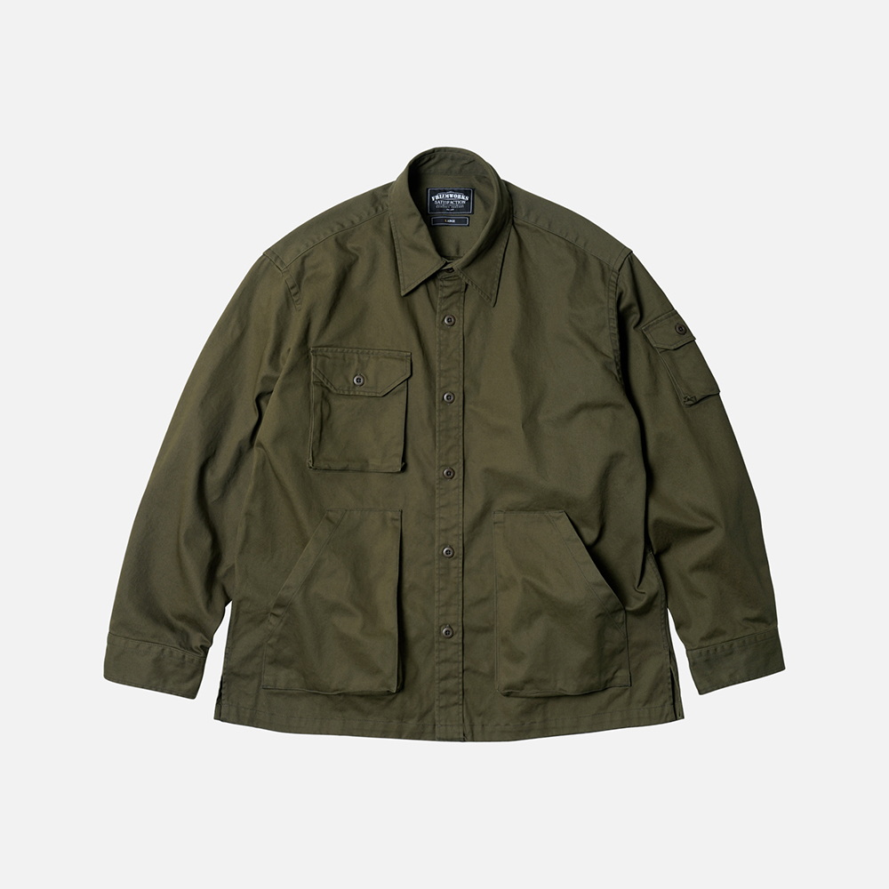 Feature scout jacket _ olive[4월 11일 예약 발송]