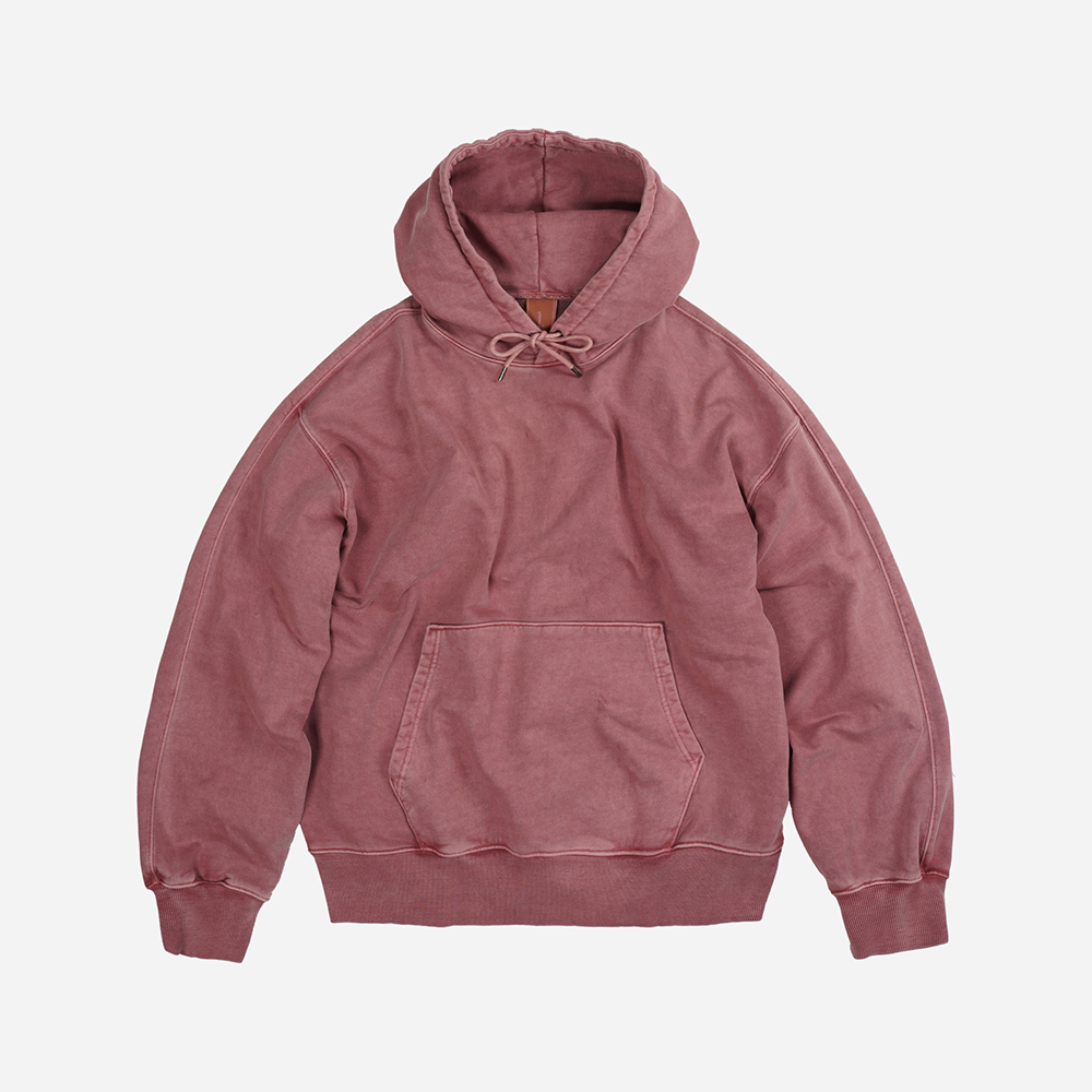 OG pigment dyeing hoody 002 _ pink