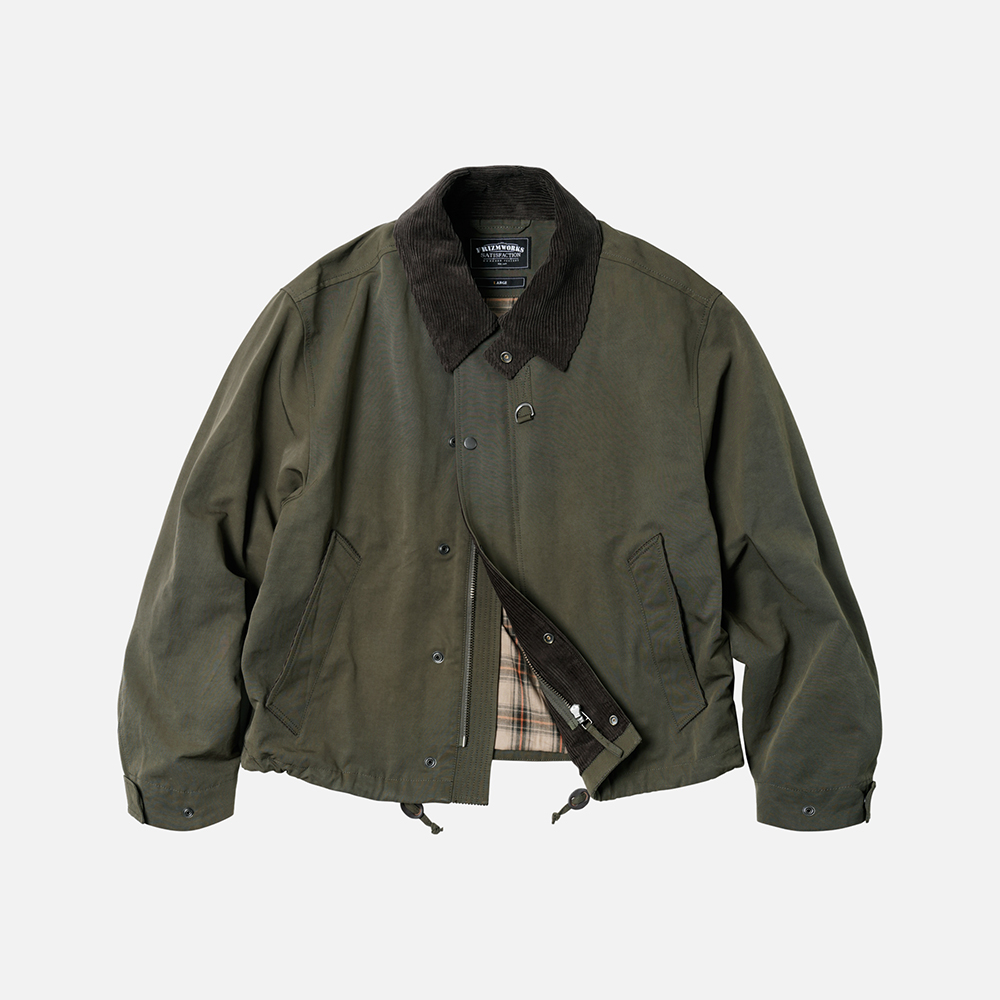 Heritage hunting jacket 002 _ olive