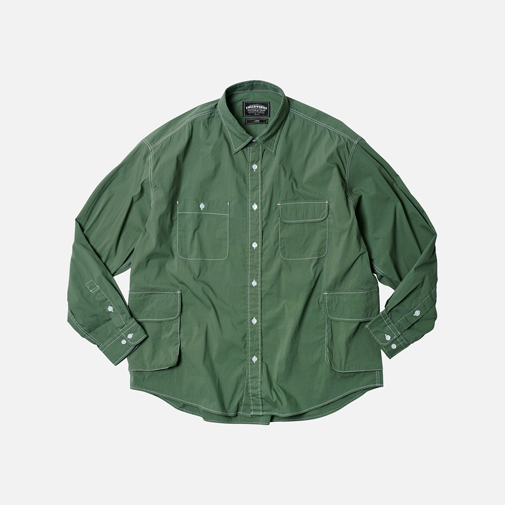 Great pocket shirt jacket _ hunter green
