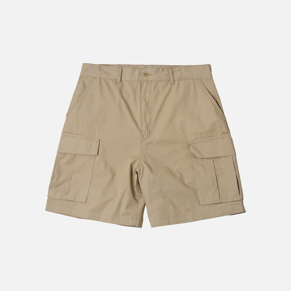 Cotton ripstop bdu shorts _ beige