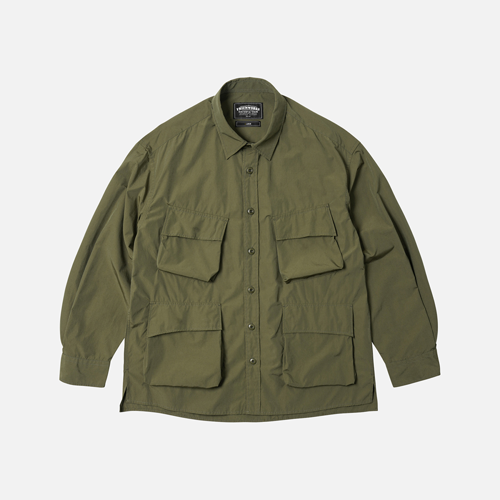 CP Fatigue shirt jacket _ olive