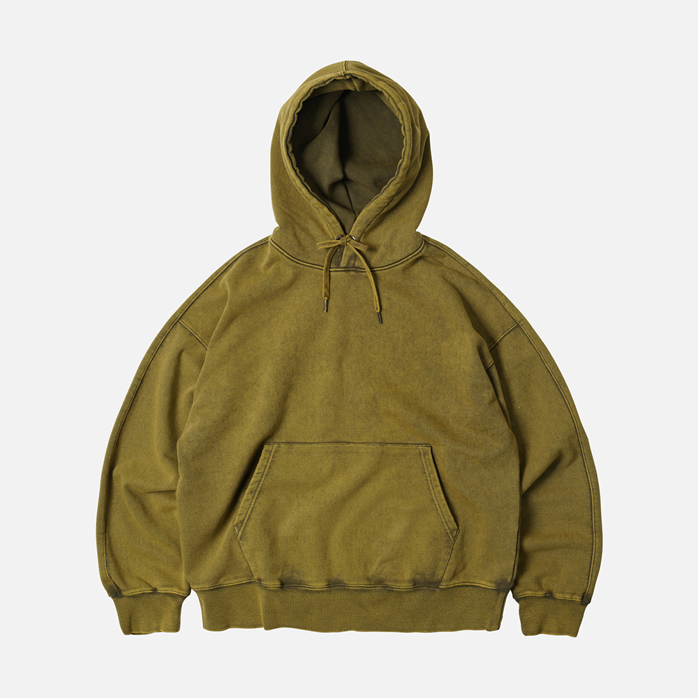 OG Vintage dyeing pullover hoody _ olive